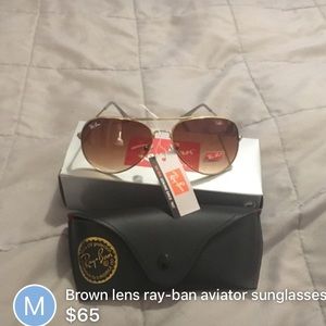 New in case ray-ban sunglasses